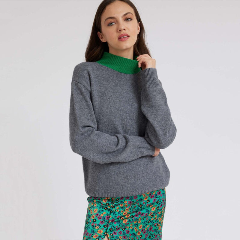 Idano Monica Knit - Grey