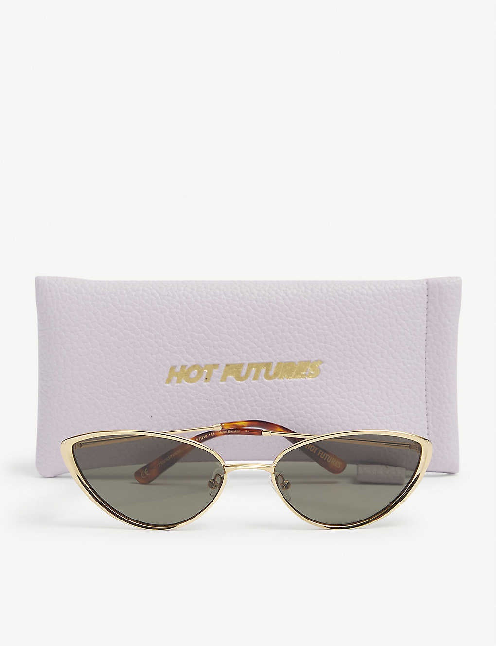HOT FUTURES Heartbreaker Sunglasses - Green Lens