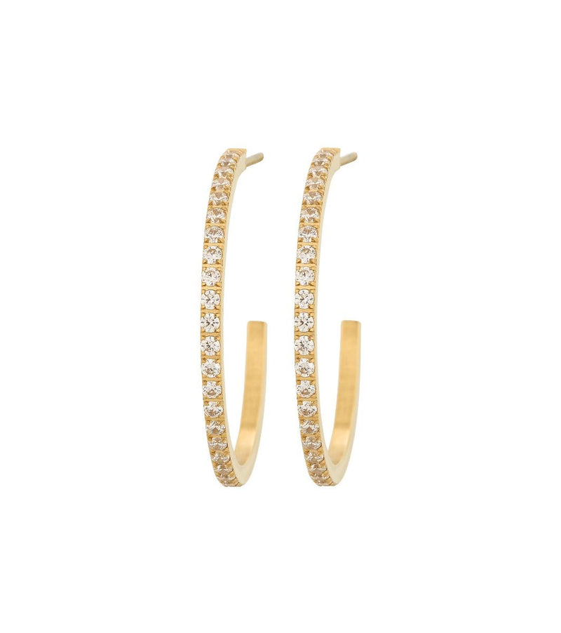 Edblad Glow Creoles Mini L Earrings - Gold