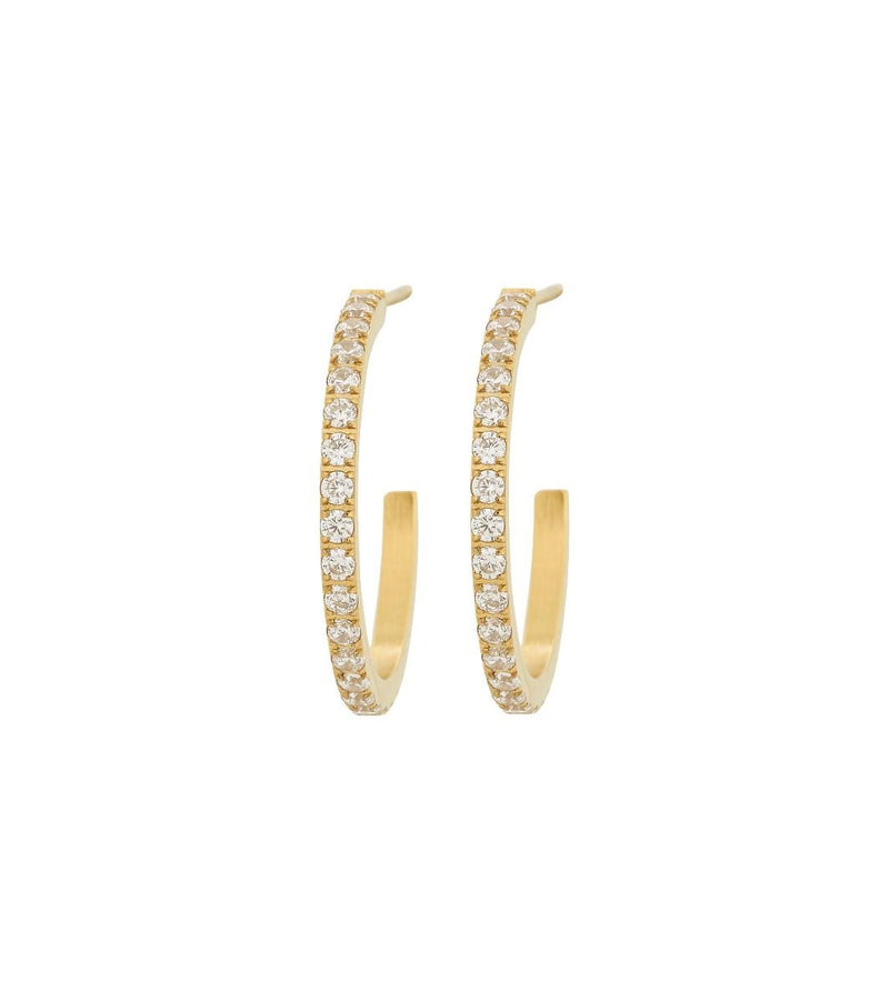 Edblad Glow Creoles Mini Earrings - Gold