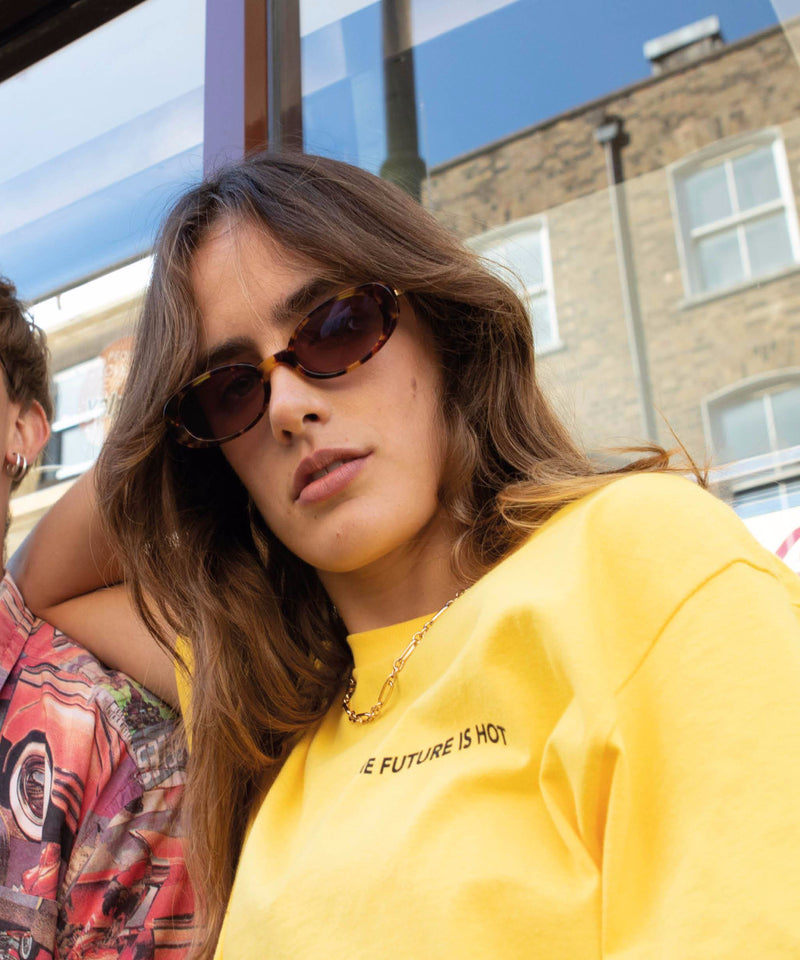 HOT FUTURES Sunglasses - Amber Tortoiseshell
