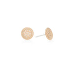 Anna Beck Classic Mini Circle Stud  Earrings - Gold