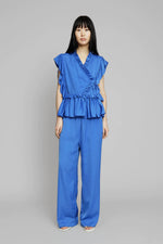 Munthe Jox Top - Turquoise