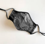 Breathe and Protect Organic Cotton Face Mask - Grey Camo