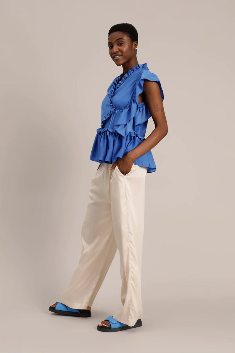 Munthe Jox Top - Turquoise