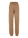 Selected Femme Sandra Knitted Trouser - Camel