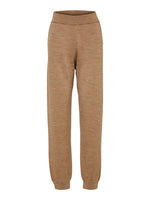 Selected Femme Sandra Knitted Trouser - Camel