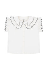 Seventy + Mochi Phoebe Blouse - White Denim
