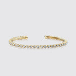 Caroline Svedbom Siri Bangle Gold - Crystal