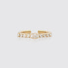 Caroline Svedbom Tracy Ring Gold - Crystal